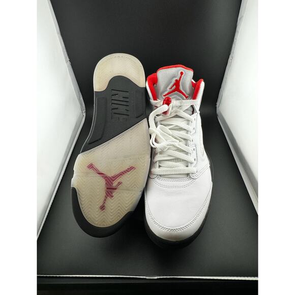 Jordan 5 Retro Fire Red Silver Tongue (2020) main image 5